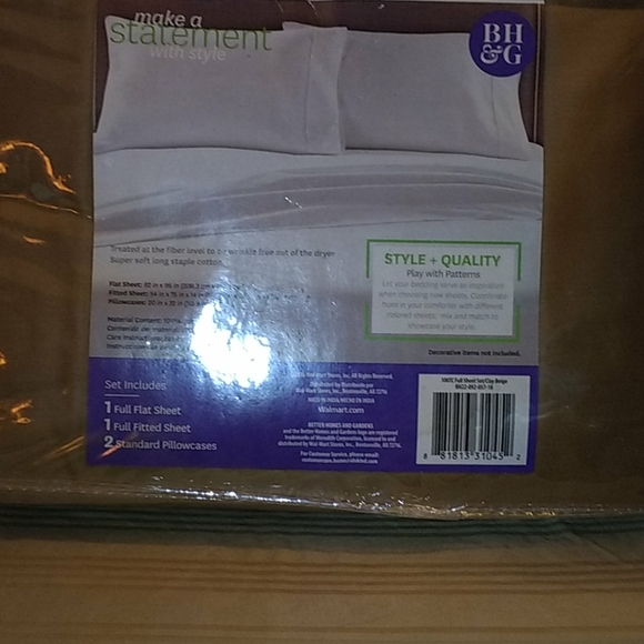 Better Homes And Gardens Bedding Full Size Sheet Set Poshmark